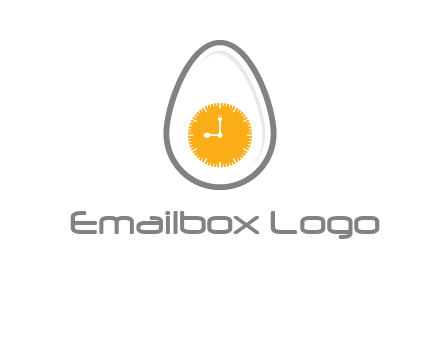 clock in the egg logo