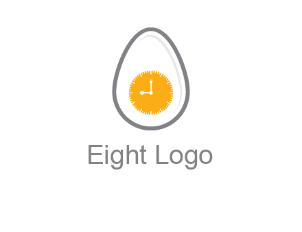 clock in the egg logo