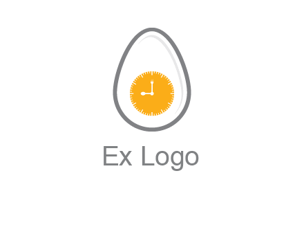 clock in the egg logo