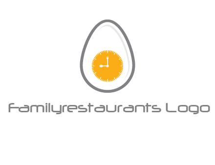 clock in the egg logo