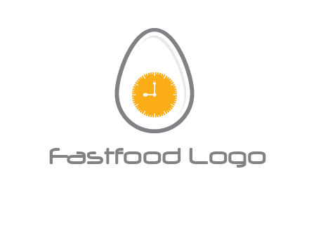 clock in the egg logo