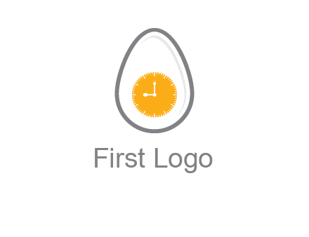 clock in the egg logo