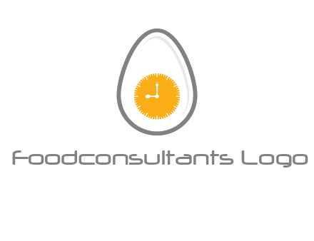 clock in the egg logo