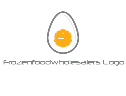 clock in the egg logo