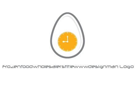 clock in the egg logo