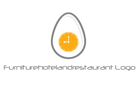 clock in the egg logo