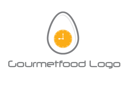 clock in the egg logo