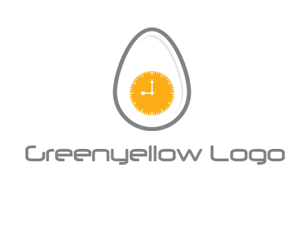 clock in the egg logo