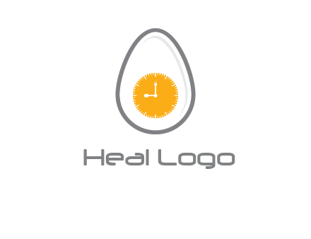 clock in the egg logo