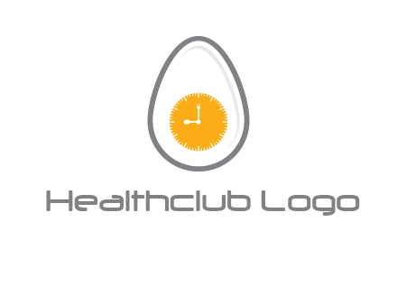 clock in the egg logo