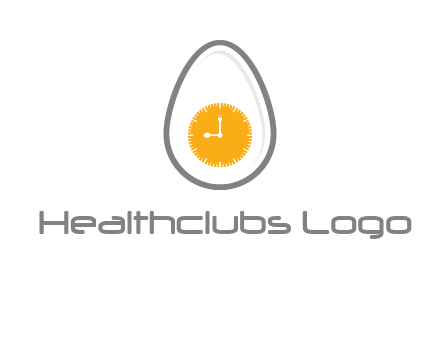 clock in the egg logo
