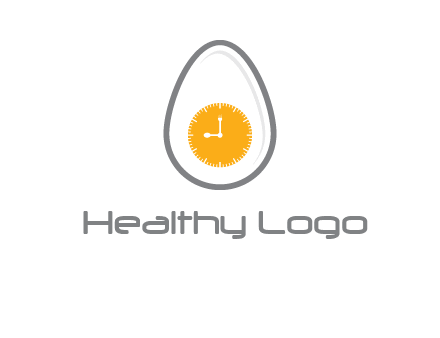 clock in the egg logo
