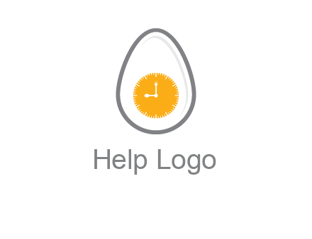 clock in the egg logo