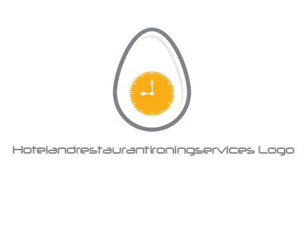 clock in the egg logo