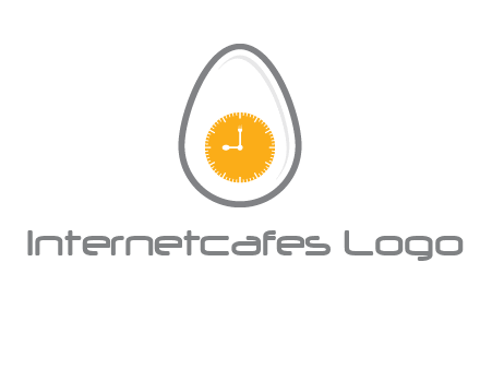 clock in the egg logo