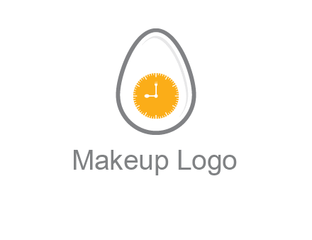 clock in the egg logo