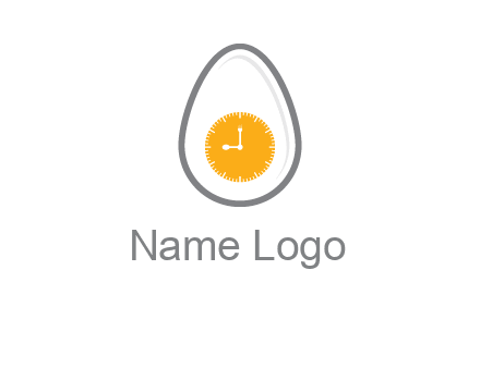 clock in the egg logo