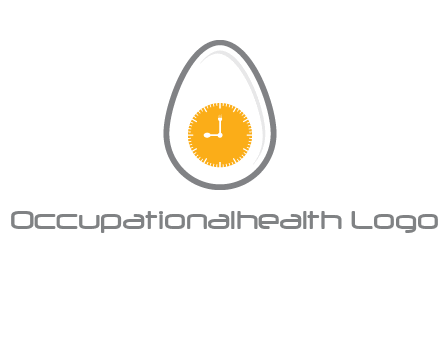 clock in the egg logo