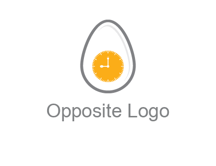 clock in the egg logo