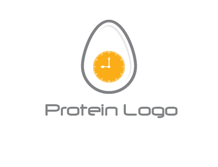 clock in the egg logo