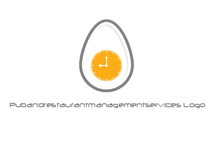 clock in the egg logo