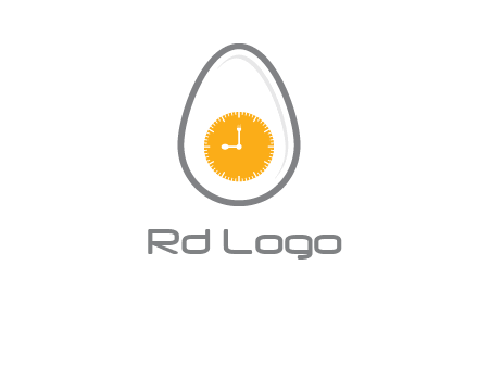 clock in the egg logo