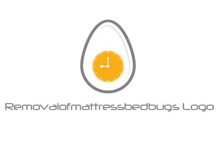 clock in the egg logo