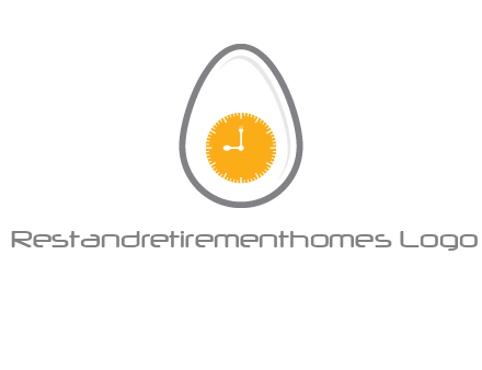 clock in the egg logo