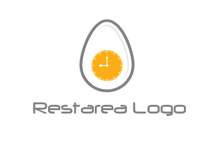 clock in the egg logo