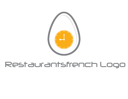 clock in the egg logo