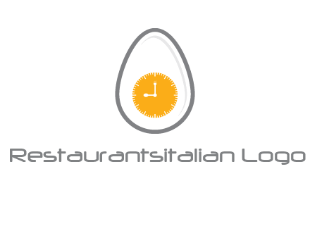 clock in the egg logo