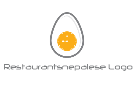 clock in the egg logo