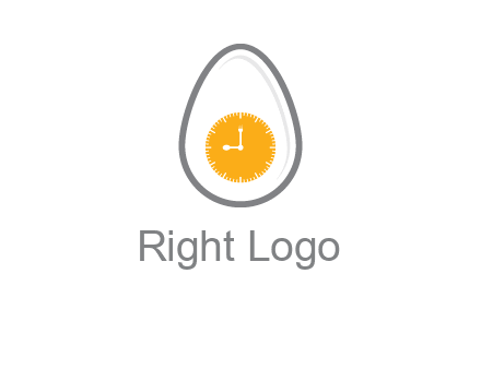 clock in the egg logo