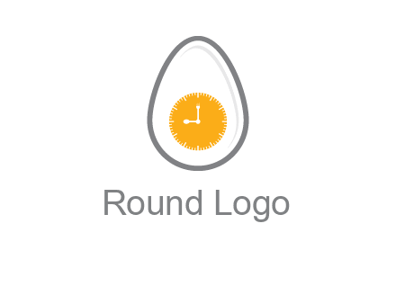 clock in the egg logo