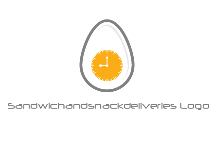 clock in the egg logo