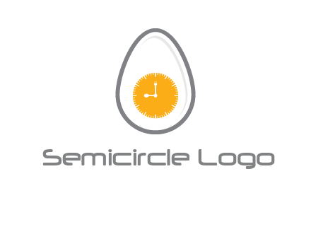 clock in the egg logo