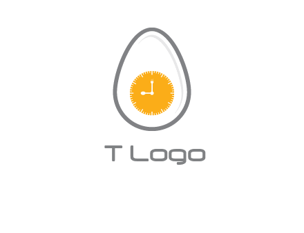 clock in the egg logo