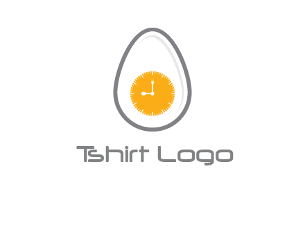 clock in the egg logo