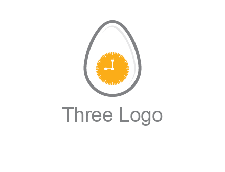 clock in the egg logo