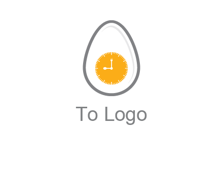 clock in the egg logo