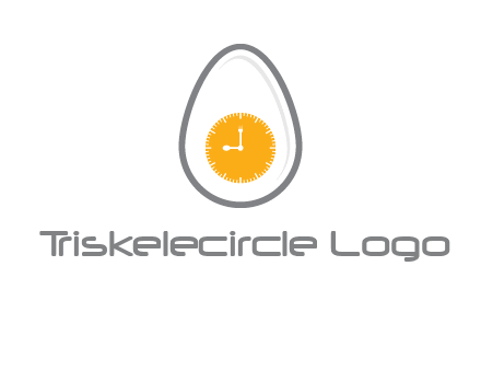 clock in the egg logo