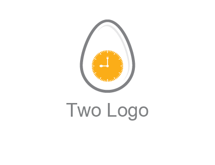 clock in the egg logo