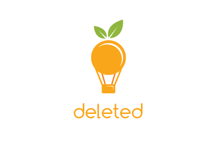 orange air balloon logo