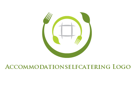 leaf and fork logo