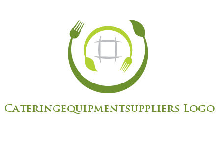 leaf and fork logo