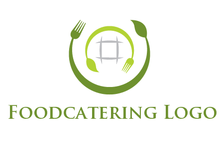 leaf and fork logo