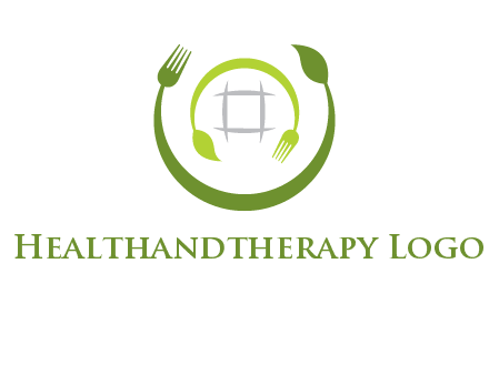 leaf and fork logo
