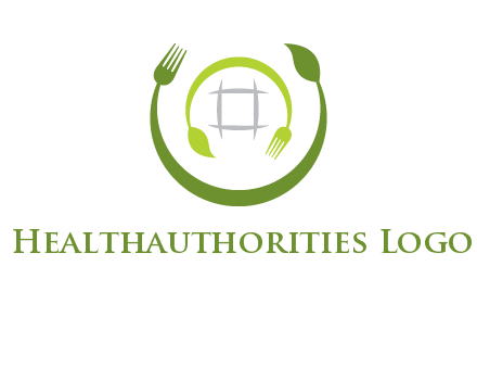 leaf and fork logo