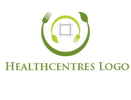 leaf and fork logo