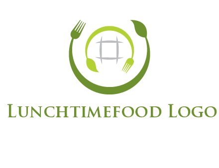 leaf and fork logo